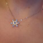 Zircon Snowflake Necklace photo review