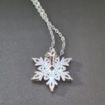 Zircon Snowflake Necklace photo review