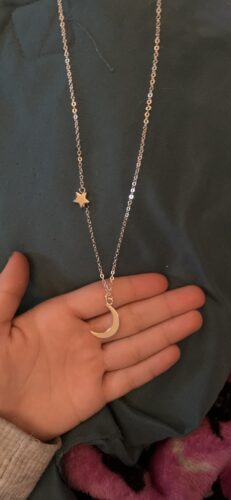 Star Moon Necklace photo review