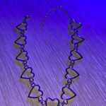 Korean Style Sweet Love Heart Choker Necklace photo review