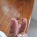 Rose Gold Plated Heart shaped Ring photo review