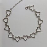 Korean Style Sweet Love Heart Choker Necklace photo review