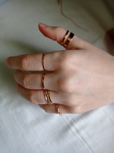 Creative Seven Piece Joint Ring photo review