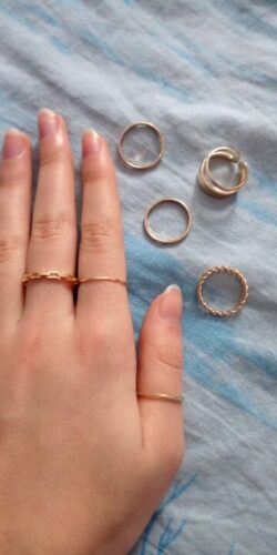 Creative Seven Piece Joint Ring photo review