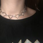 Korean Style Sweet Love Heart Choker Necklace photo review