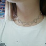 Korean Style Sweet Love Heart Choker Necklace photo review