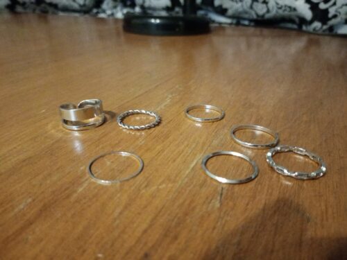 Creative Seven Piece Joint Ring photo review