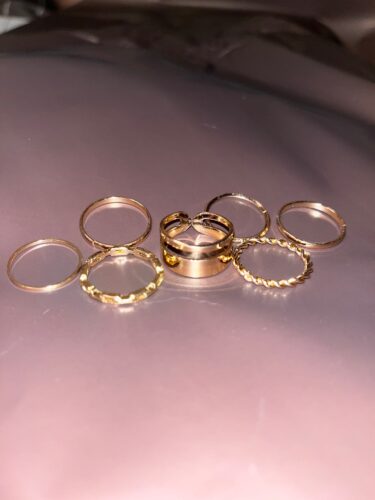 Creative Seven Piece Joint Ring photo review