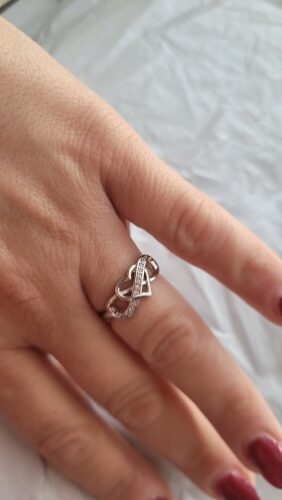 Rose Gold Plated Heart shaped Ring photo review