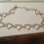 Korean Style Sweet Love Heart Choker Necklace photo review