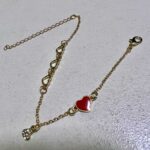 Korean Style Peach Heart love Bracelet photo review