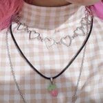 Korean Style Sweet Love Heart Choker Necklace photo review