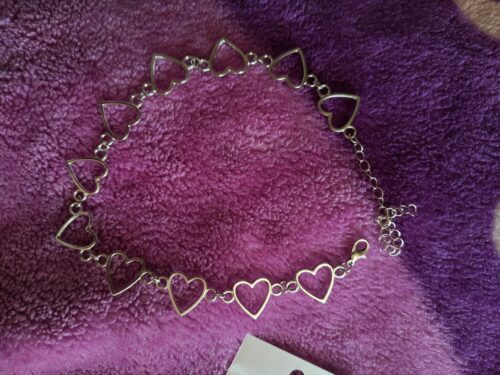 Korean Style Sweet Love Heart Choker Necklace photo review