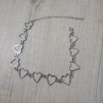 Korean Style Sweet Love Heart Choker Necklace photo review