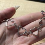 Korean Style Sweet Love Heart Choker Necklace photo review