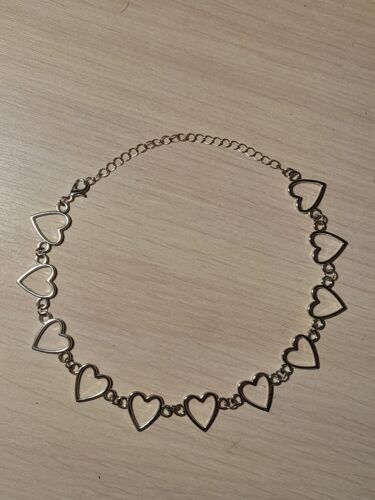 Korean Style Sweet Love Heart Choker Necklace photo review