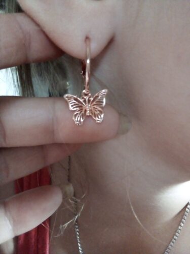 Exquisite butterfly earrings photo review