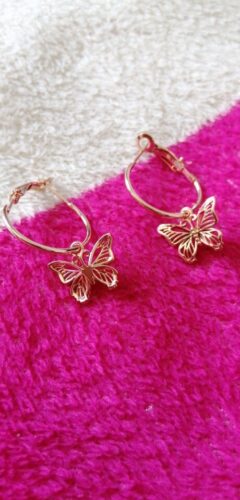 Exquisite butterfly earrings photo review