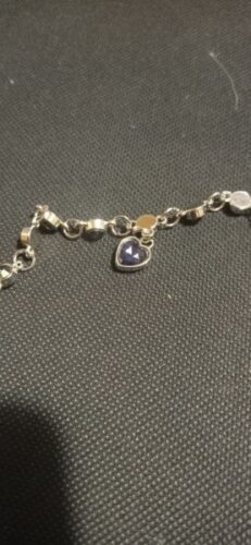 Ocean Heart Blue Crystal Bracelet photo review