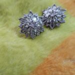 Korean S925 Pure Tremella Nail Flower Earrings photo review