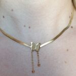 Gold Butterfly Choker photo review