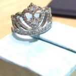 Princess Style Cubic Zirconia Crown Ring photo review