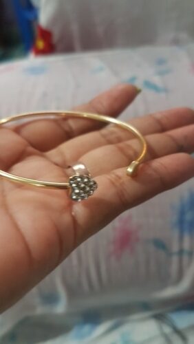 Full Heart Diamante Bracelet photo review