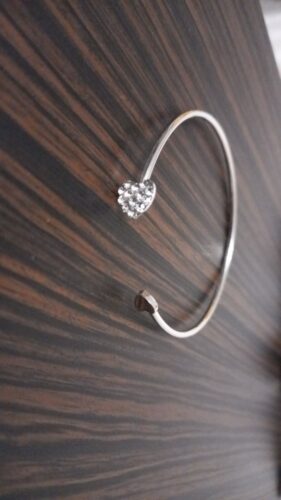 Full Heart Diamante Bracelet photo review