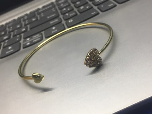 Full Heart Diamante Bracelet photo review