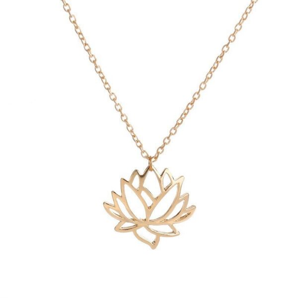 Hollow Lotus Cavicle Chain – Nice Jewelery