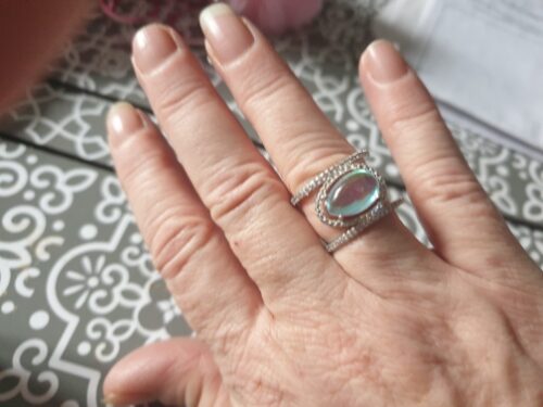 Natural Moonstone Ring photo review