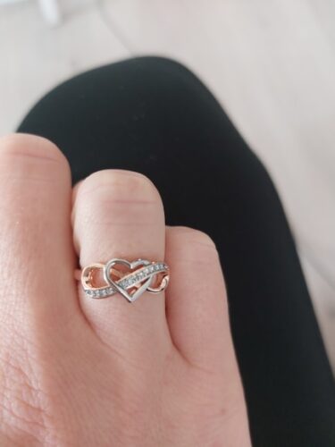 Rose Gold Plated Heart shaped Ring photo review